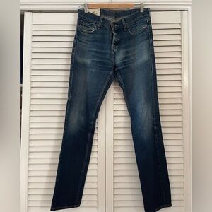 Vintage Men’s Hollister Dark Wash Skinny Jeans
